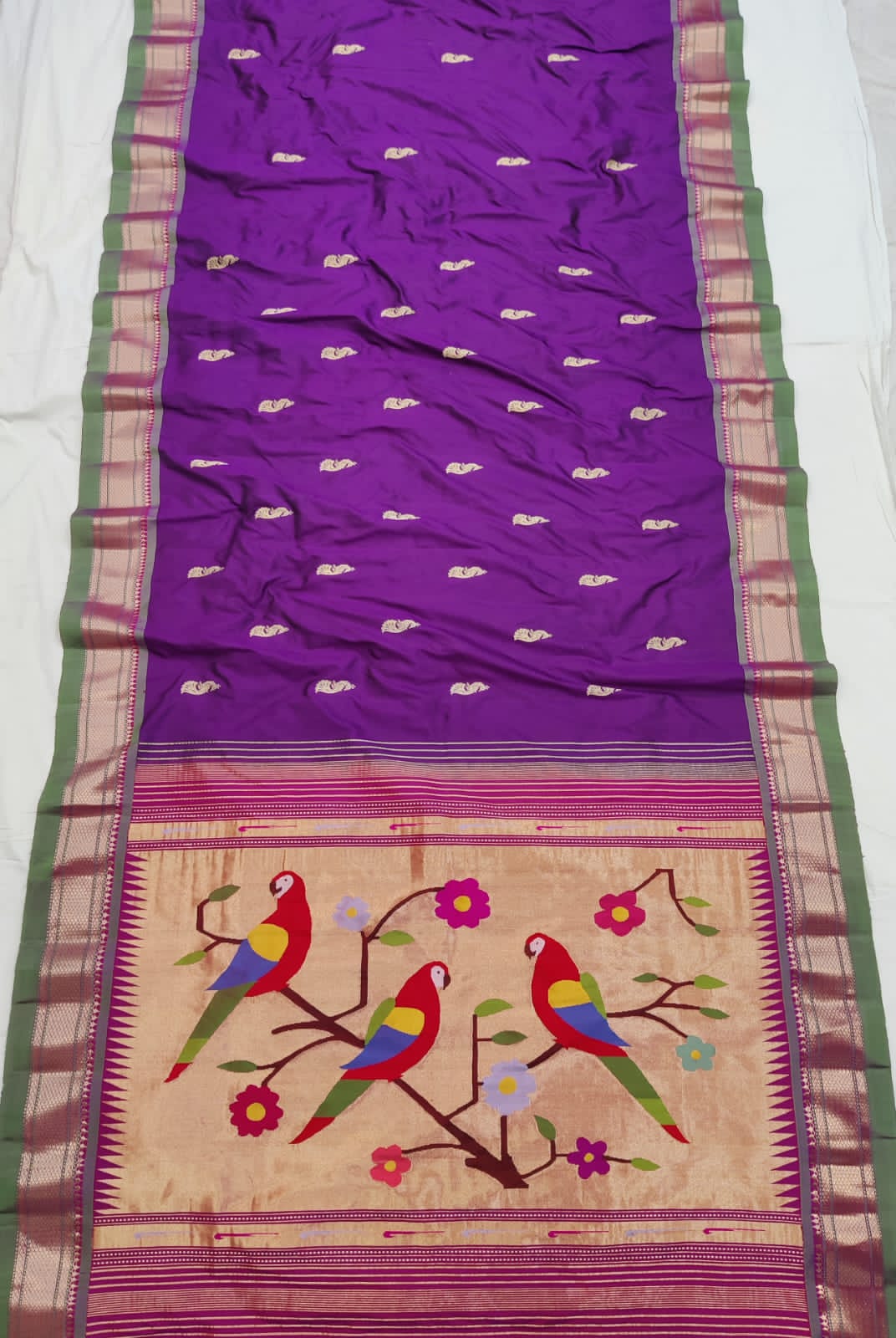 Purvikaa | Yeola Paithani Pure Silk Saree