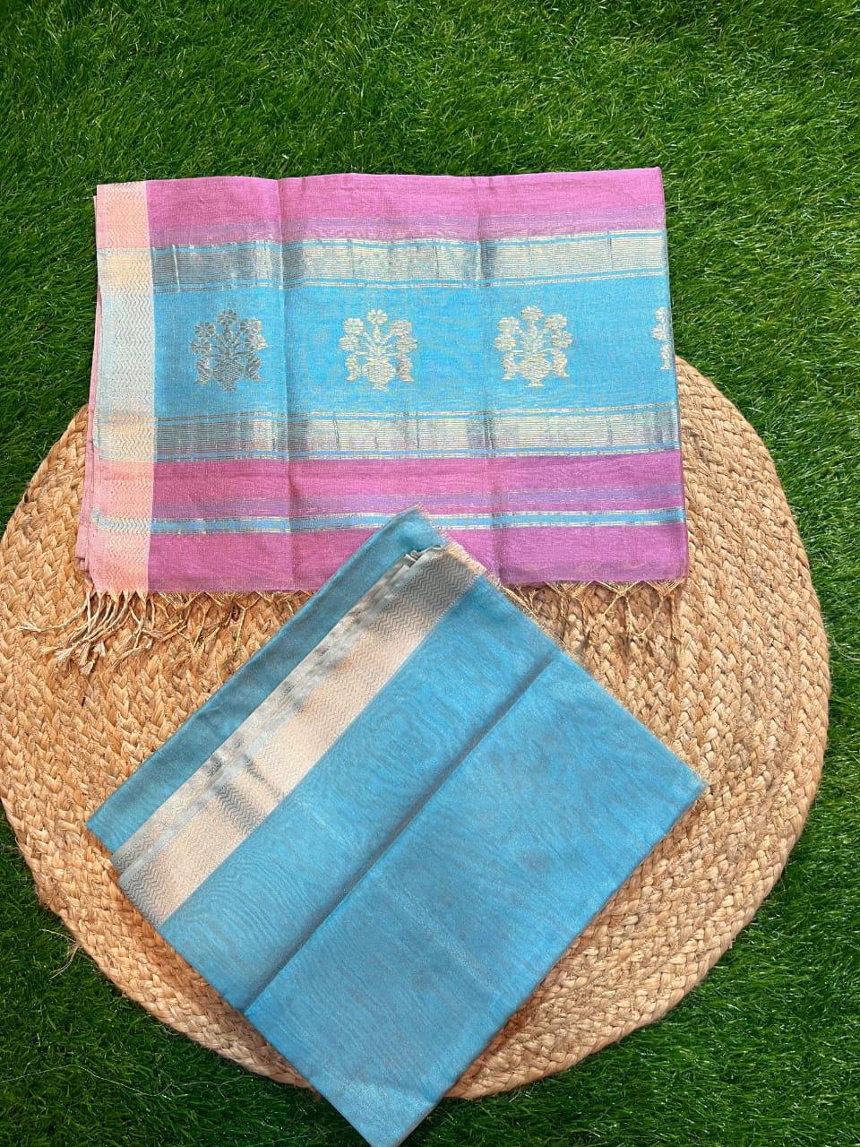 Charuree | Maheshwari fabric set ( Top & dupatta)