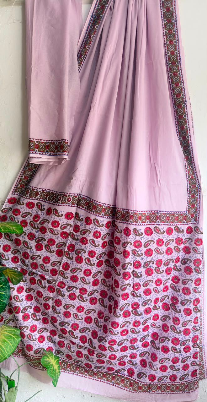 block prints on mul cotton
