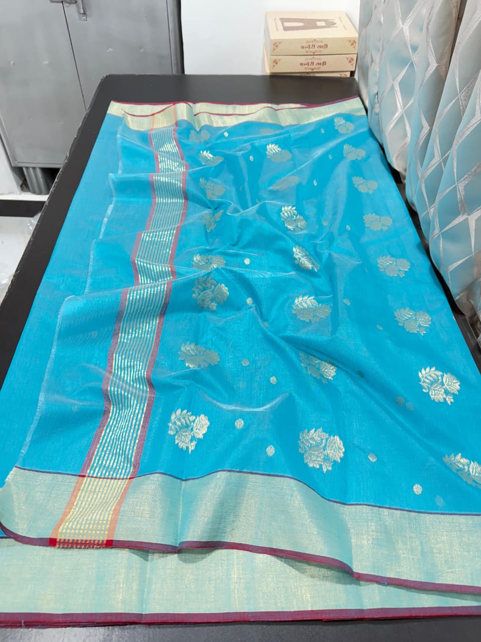 Chandrayan | Cotton Silk Chanderi Saree