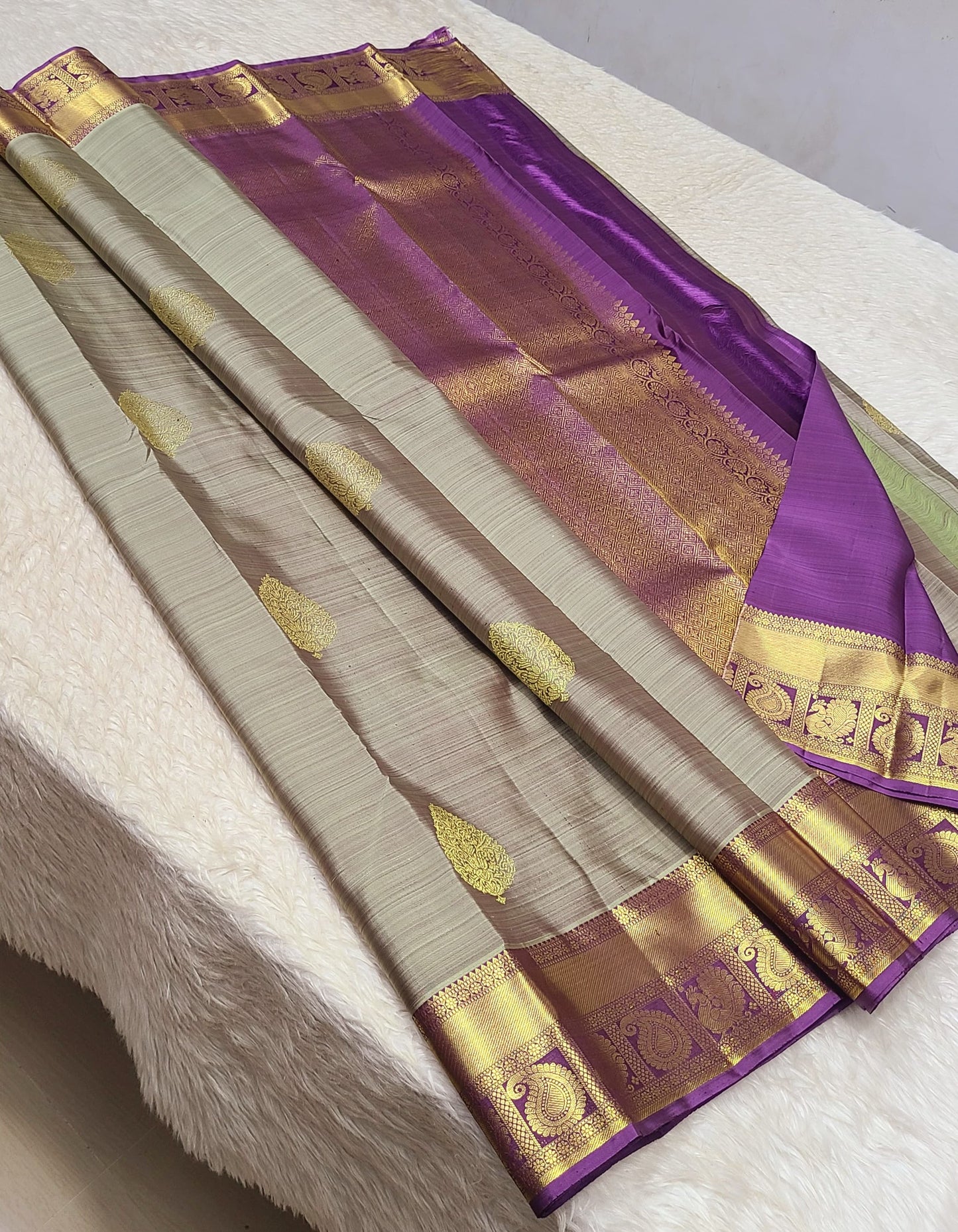 Aartiwati | 1G Zari Pure silk kanchipuram saree