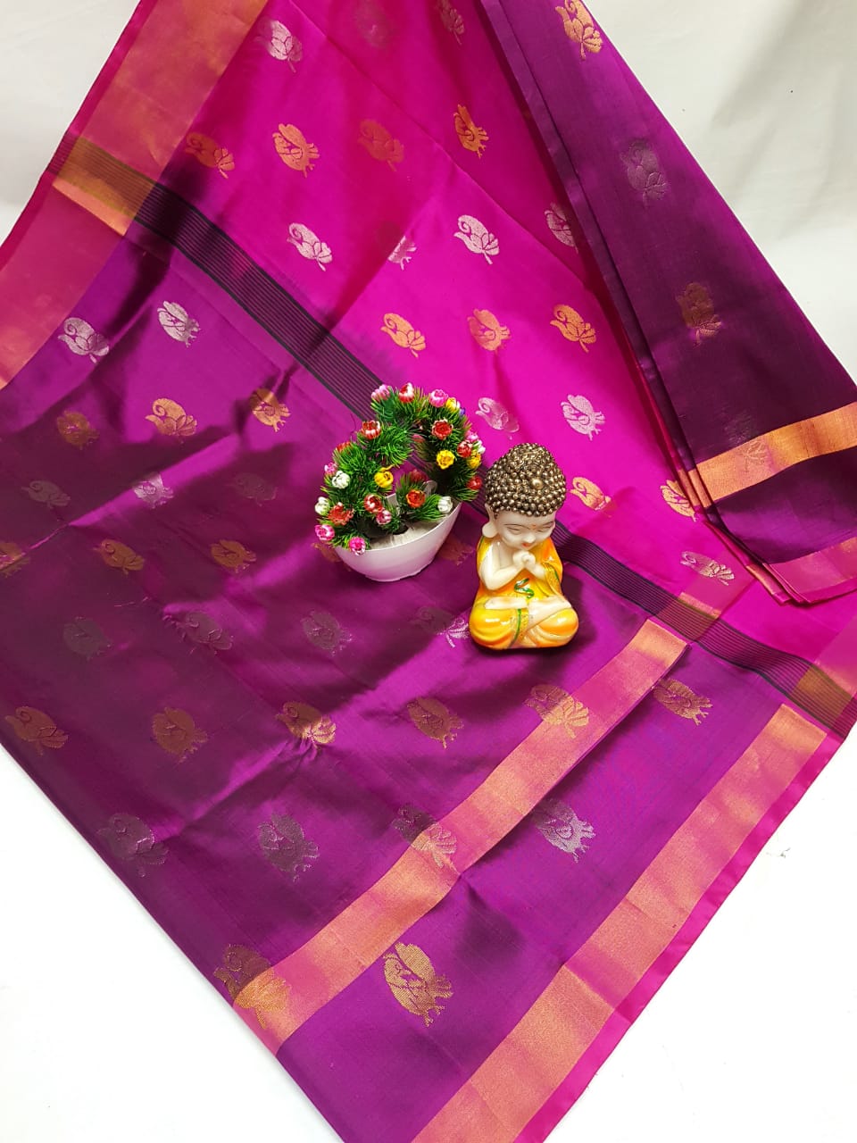 UdayaAnsh | Pure silk uppada saree