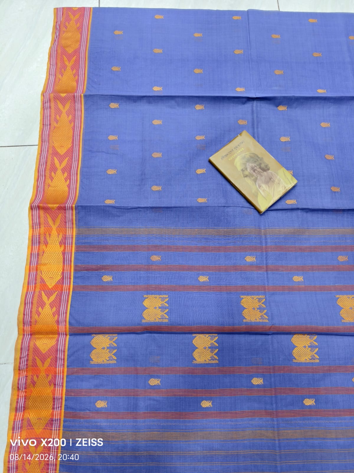 Pure taant cotton jamdani
No bp
