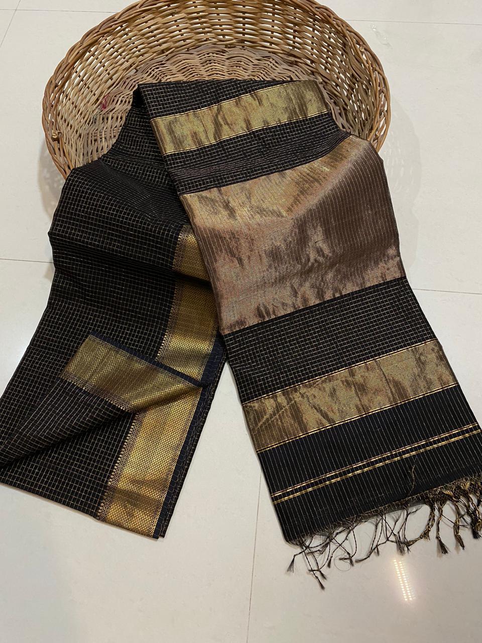 Mahadev | Cotton Silk Maheshwari