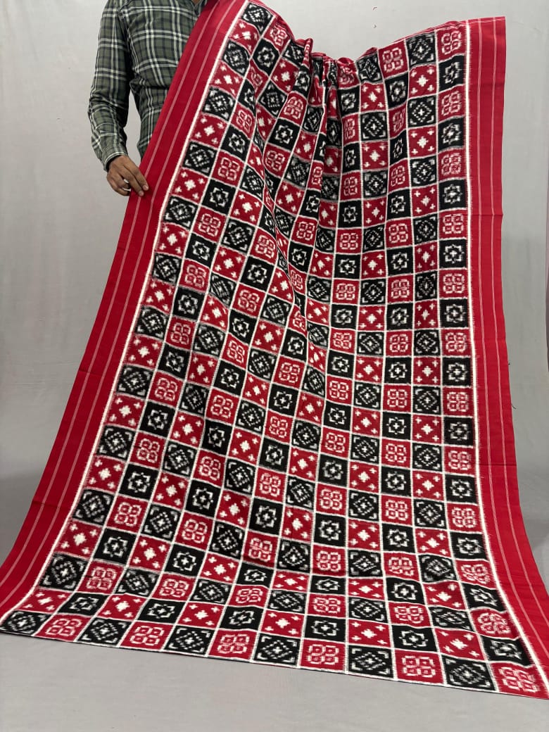 Tanashree | Cotton Telia Rumal Saree