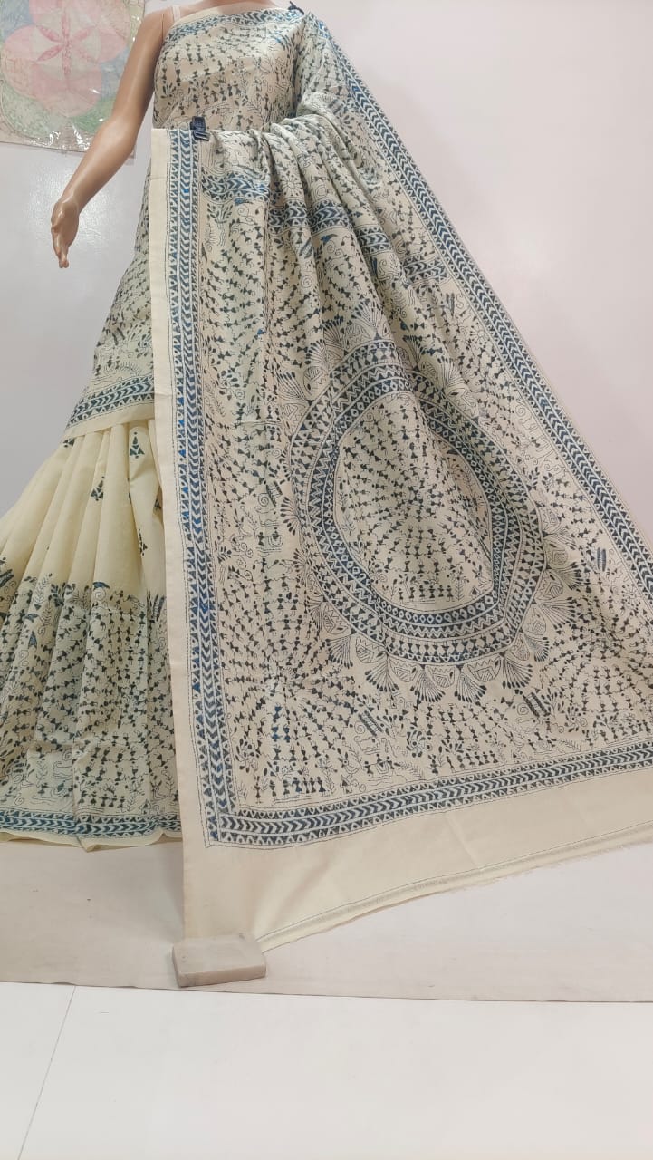 Pure Tassor kanthastich
with bp
Silk mark certified