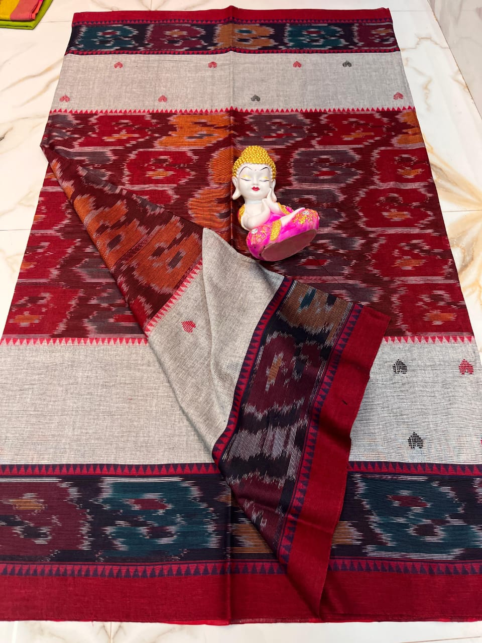 Deeptisha | Dhonekhali Cotton Saree