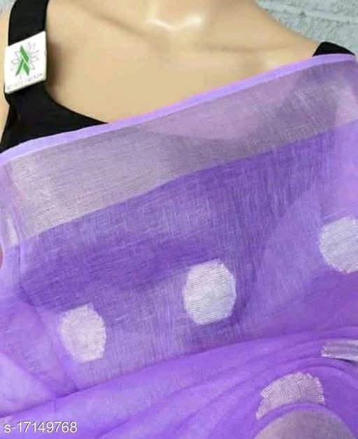 Liyashvini | Linen Cotton Saree