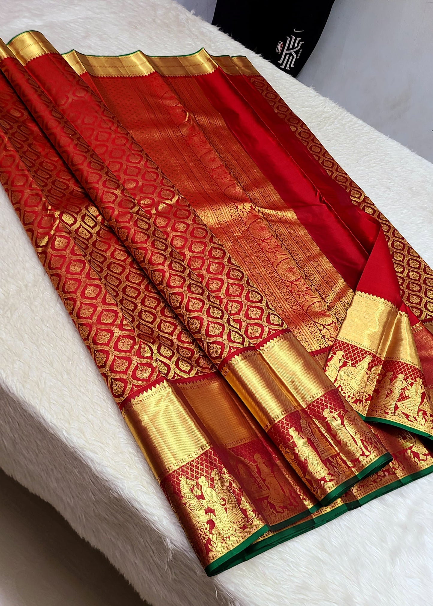 Saraswati | 1G Gold Kanjeevaram Saree