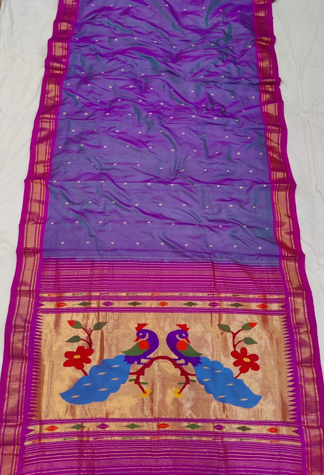 Piyora | Yeola Paithani Pure Silk Saree