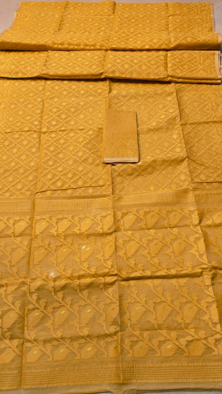 Jahnaviani | Half Silk Jamdani