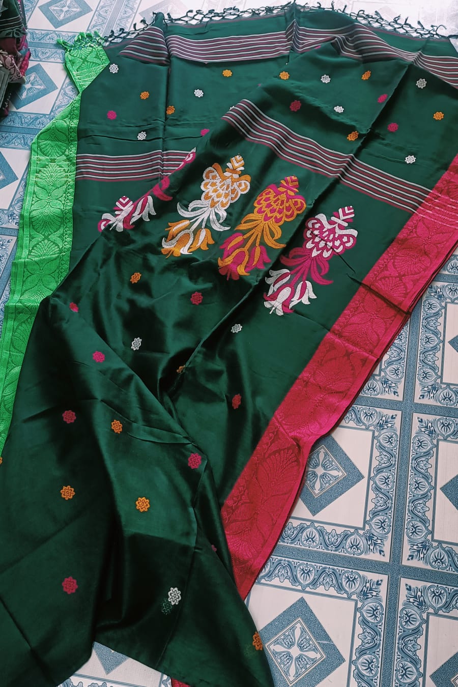 Jayantidevi | Cotton Jamdani Saree