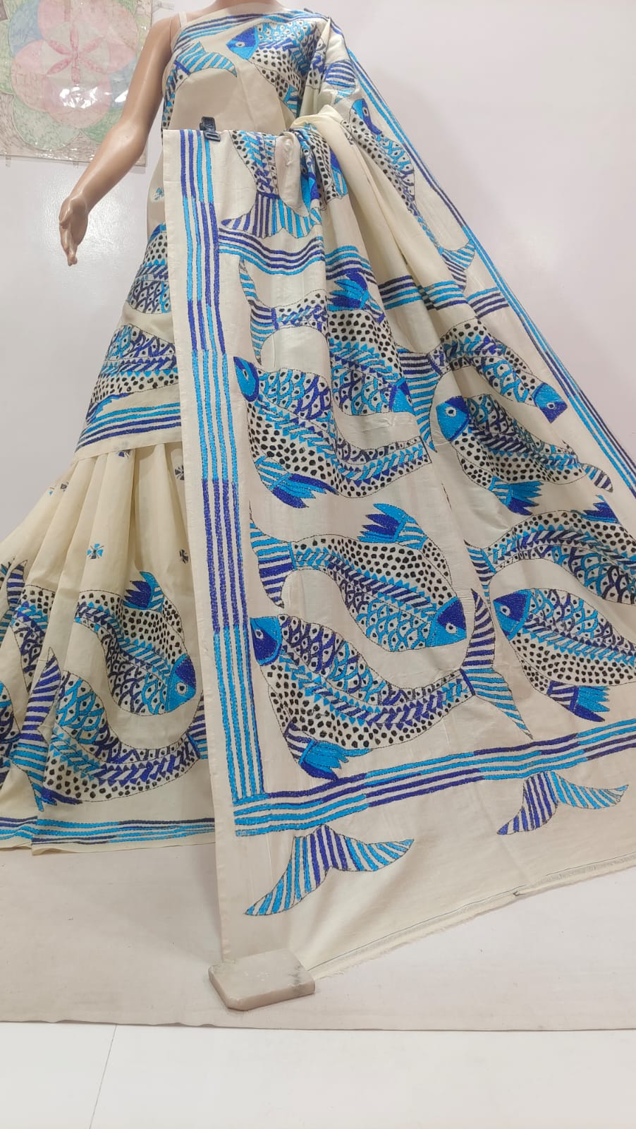 Pure Tassor kanthastich
with bp
Silk mark certified
