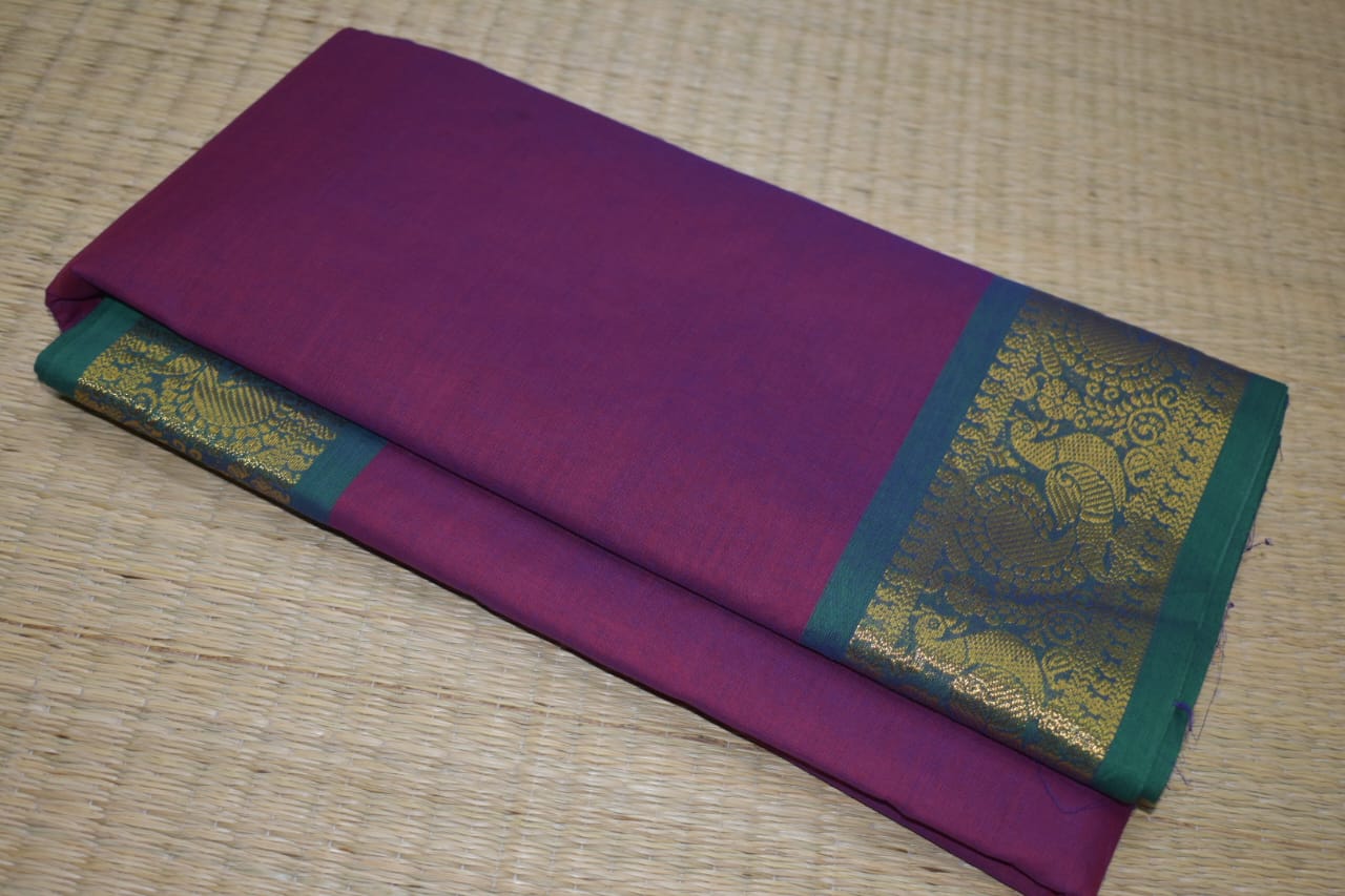 Chettinadu Cotton Saree in Pink