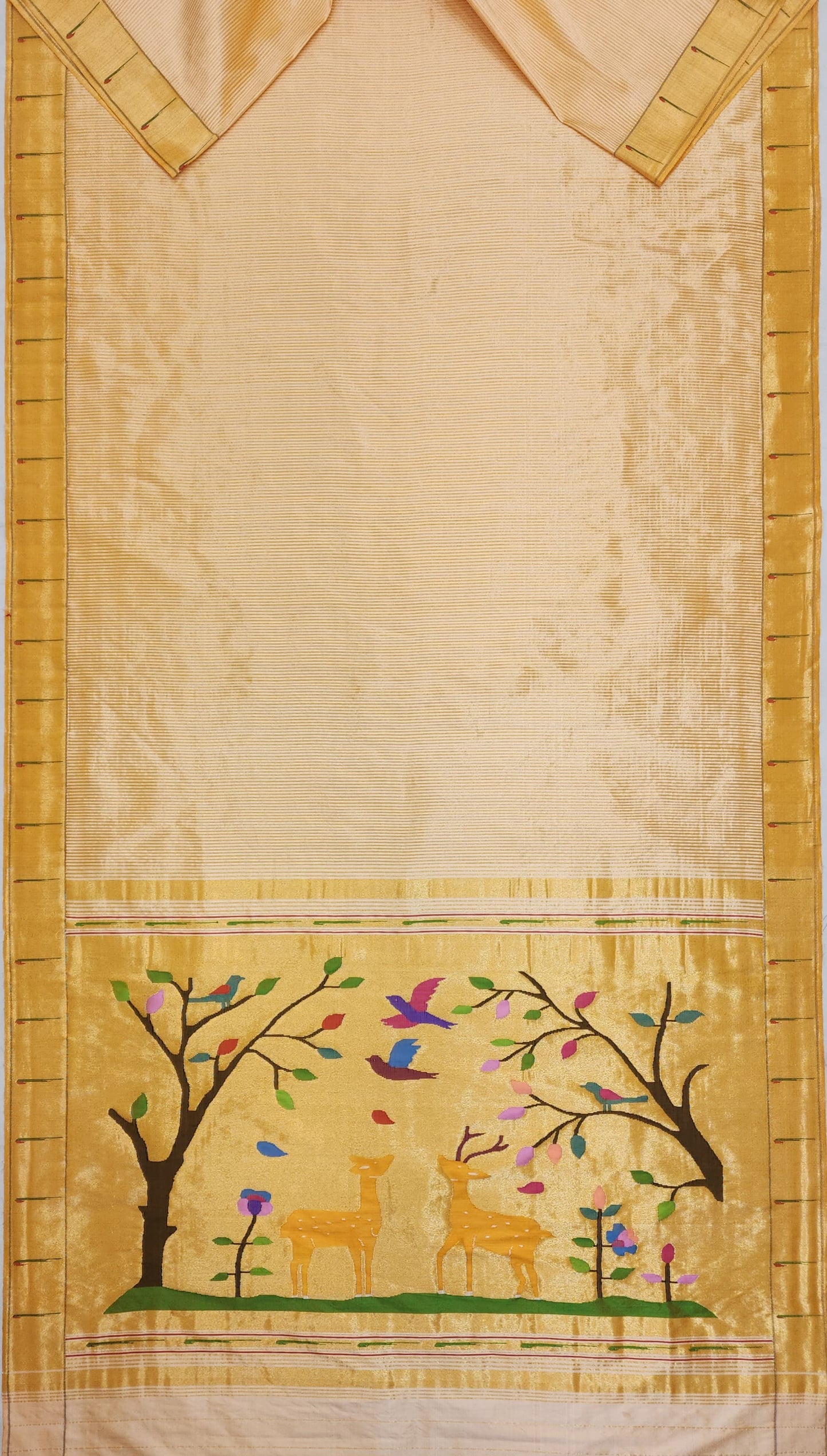 Sinalya | Single Muniya Paithani Silk Saree