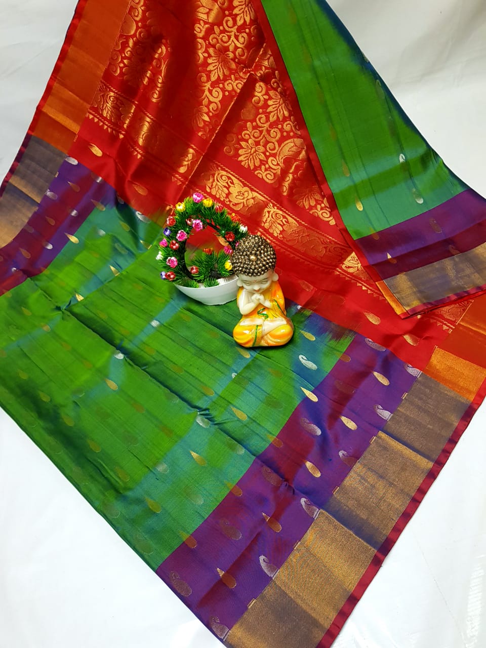 Urmishka | Uppada Pattu Saree