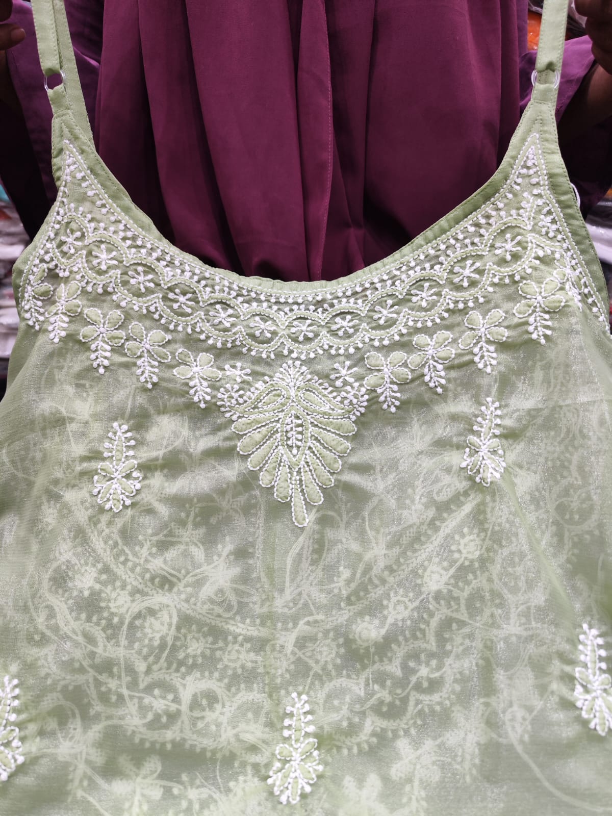 Chiremi | Chikankari Spaghetti Kurta