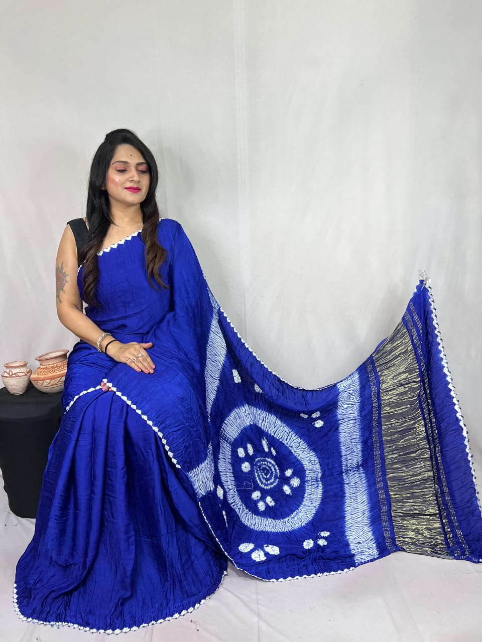 Shivati| Shibori on Modal Silk