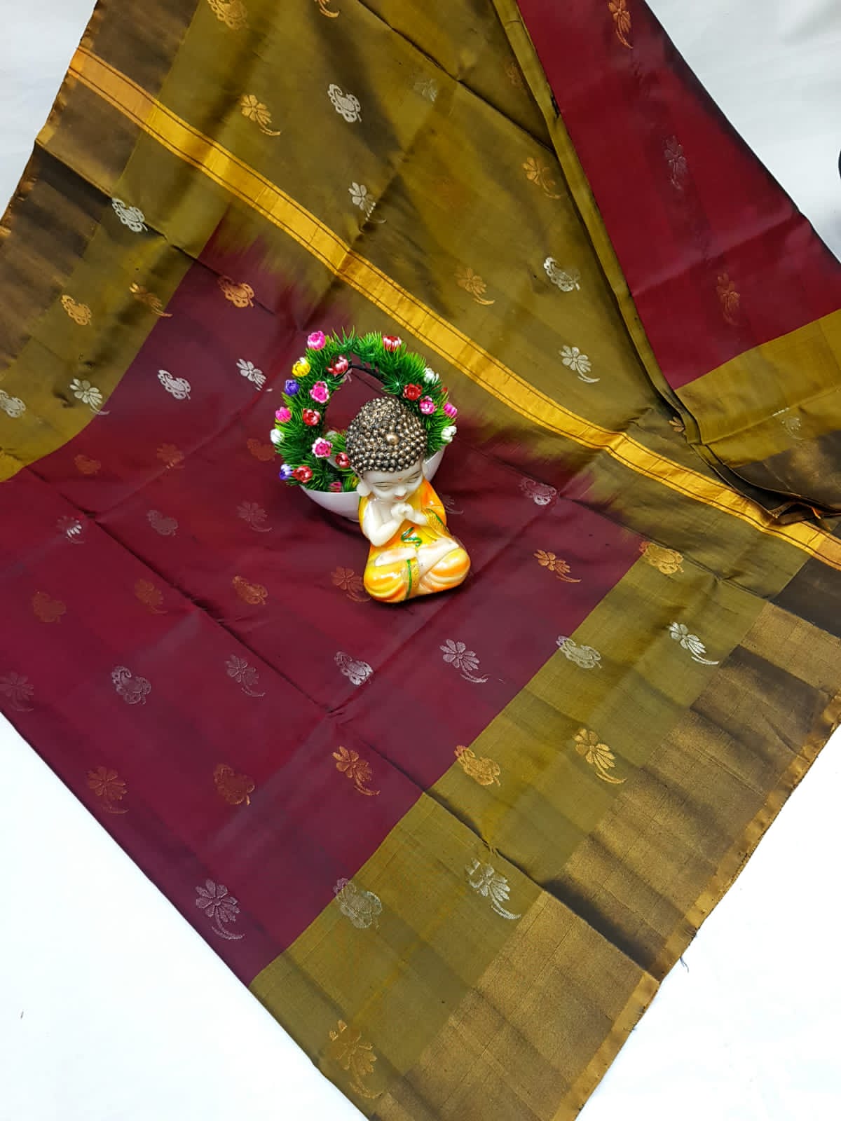 UdayaDhriti | Pure silk uppada saree