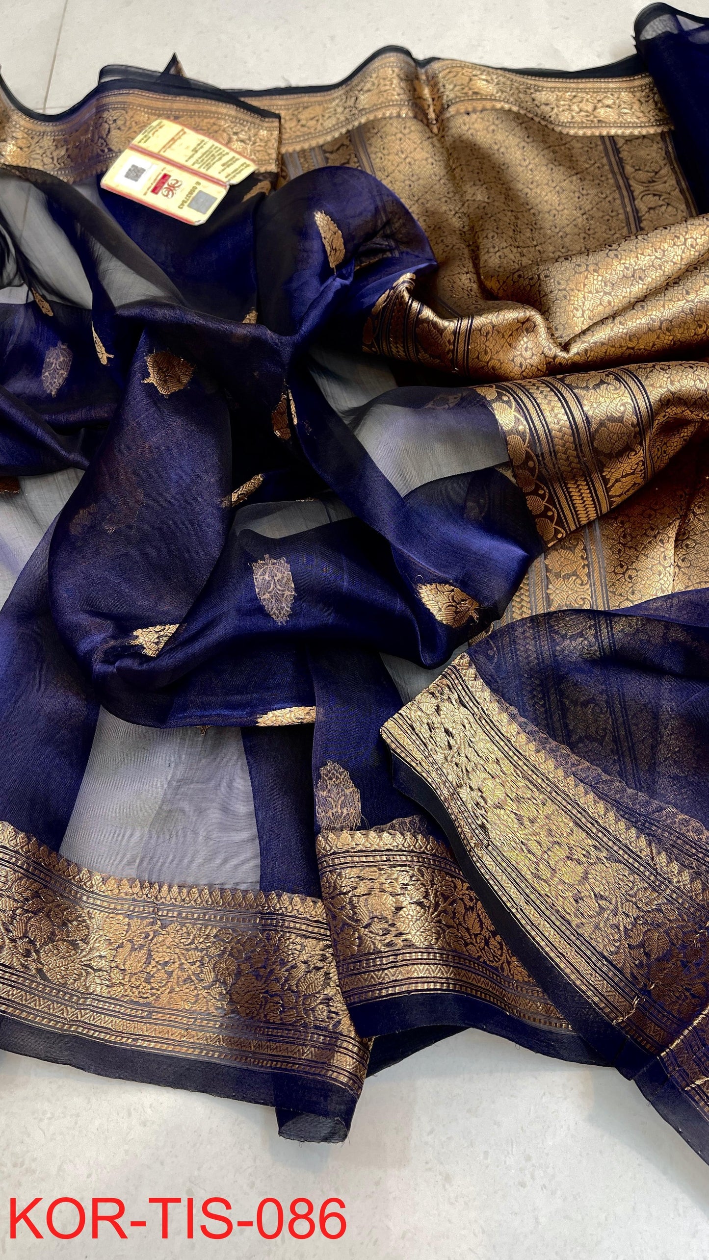 Bankimala | Tissue banarasi Saree