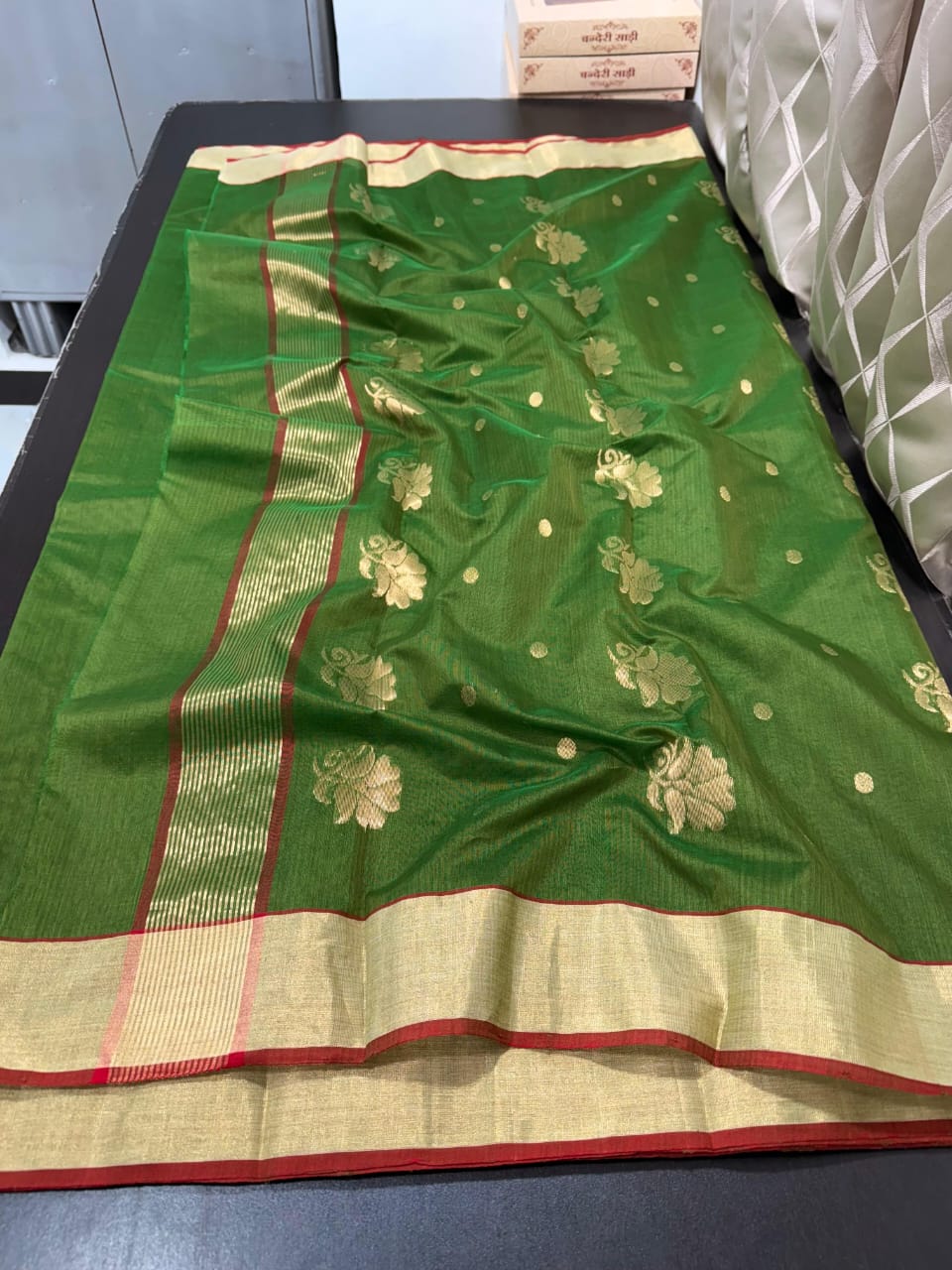 Chandakala | Cotton Silk Chanderi Saree