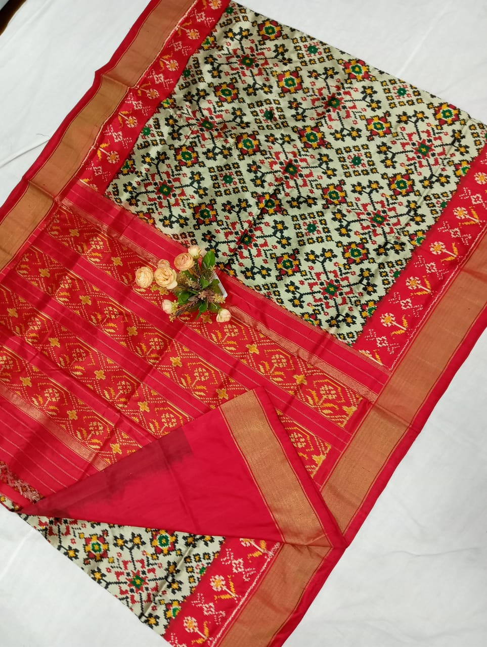 Indupriya | Pochampally Ikkat silk saree