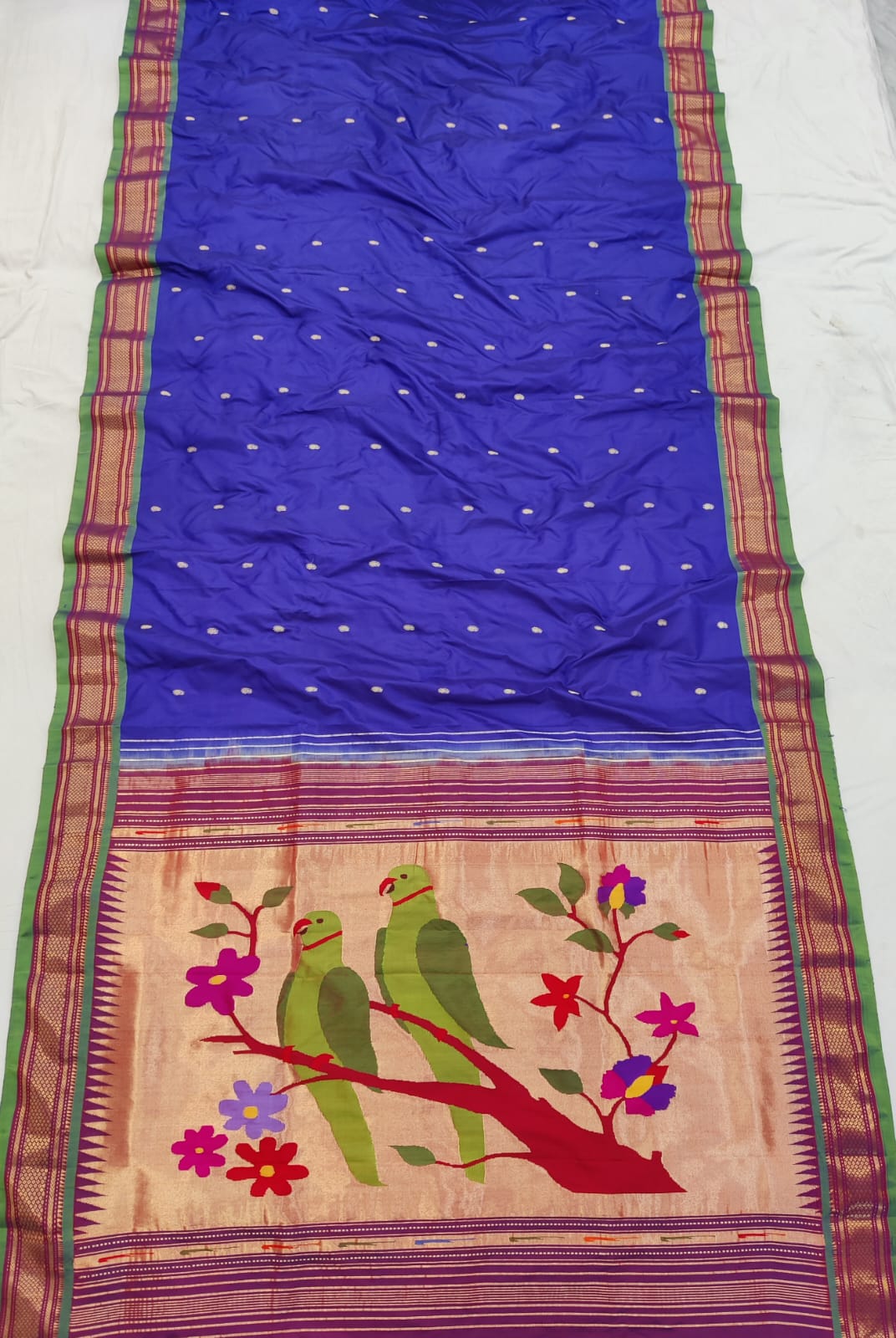 Pravitha | Yeola Paithani Pure Silk Saree