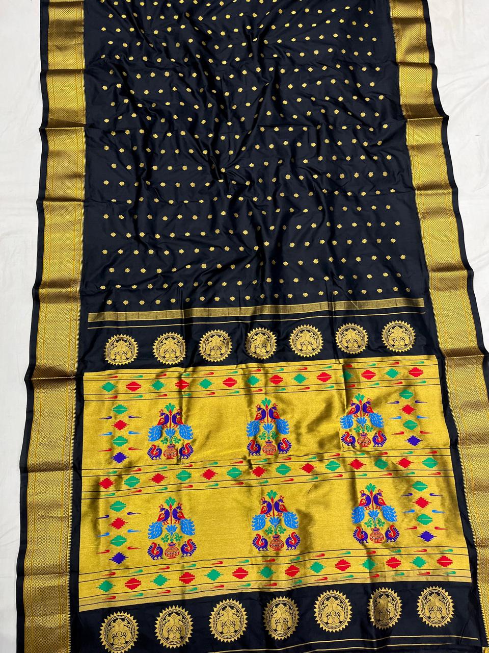 Cinyara | Kalanjali Pure Silk Paithani Saree