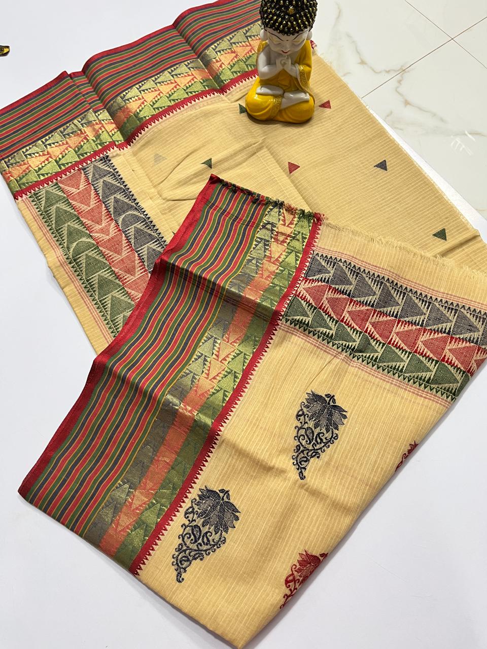 Pure taant cotton jamdani
No bp