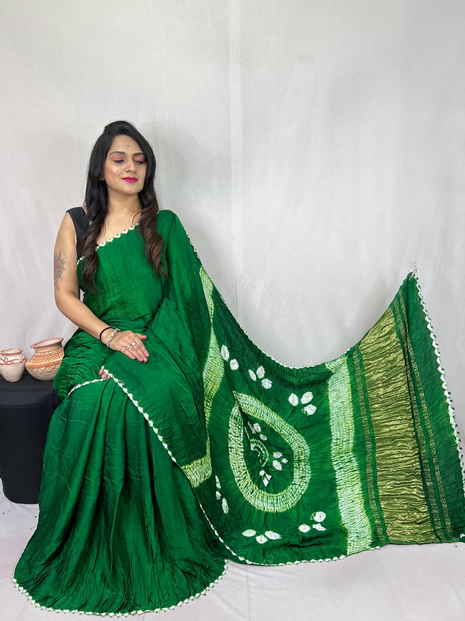 Shinthi| Shibori on Modal Silk