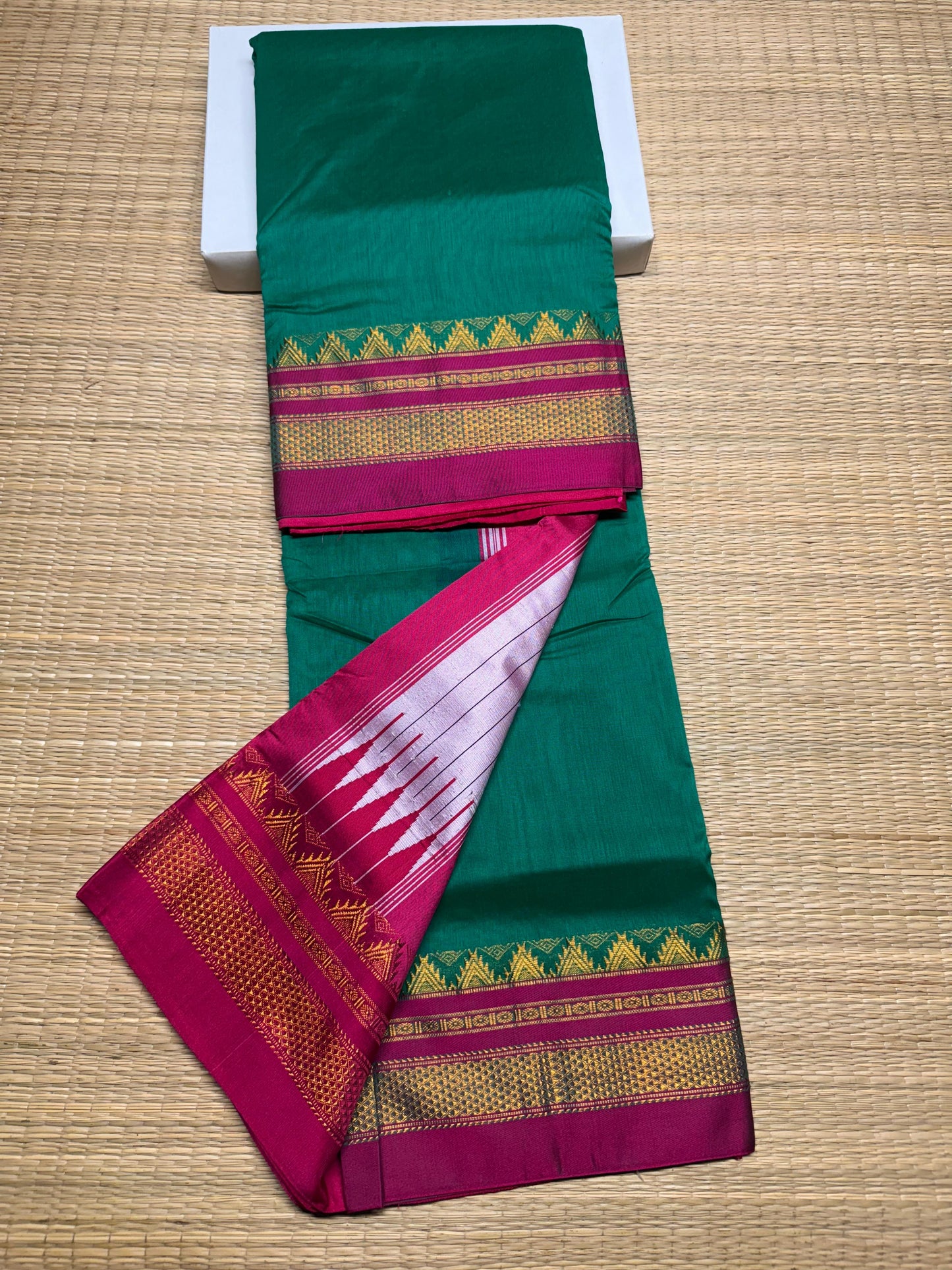Ilmaraani | Blended Silk Ilkal Saree
