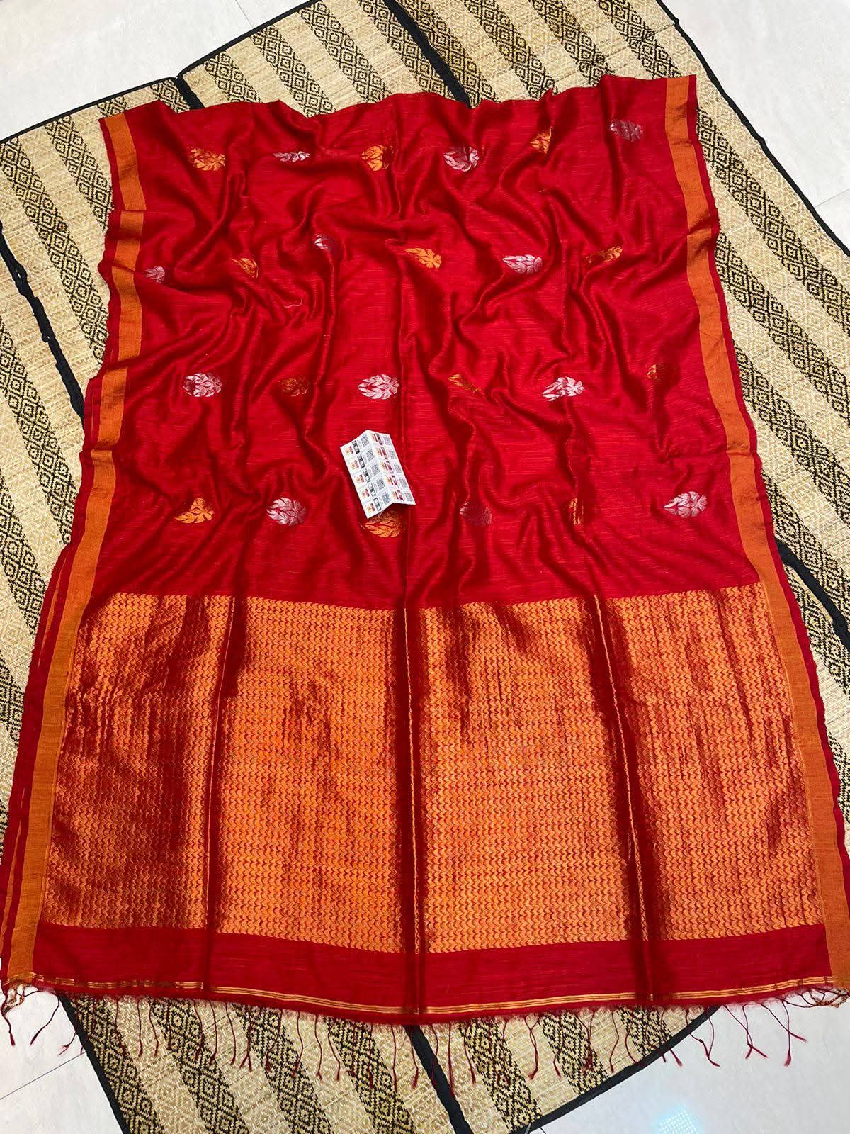 Dhruv | Matka Silk Jamdani