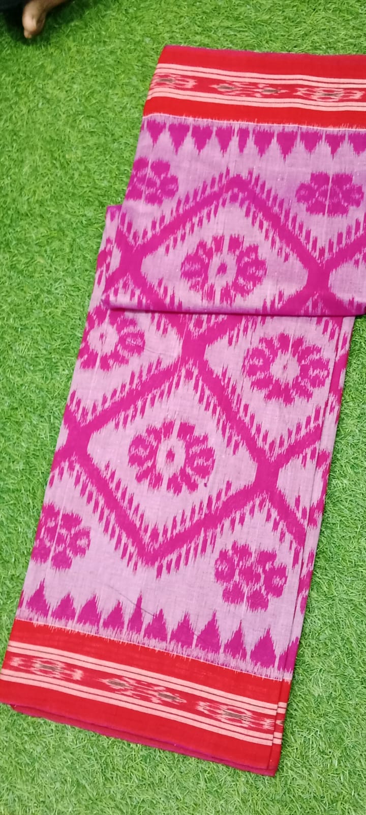 Saanvitha | Sambalpuri Cotton Ikat Saree