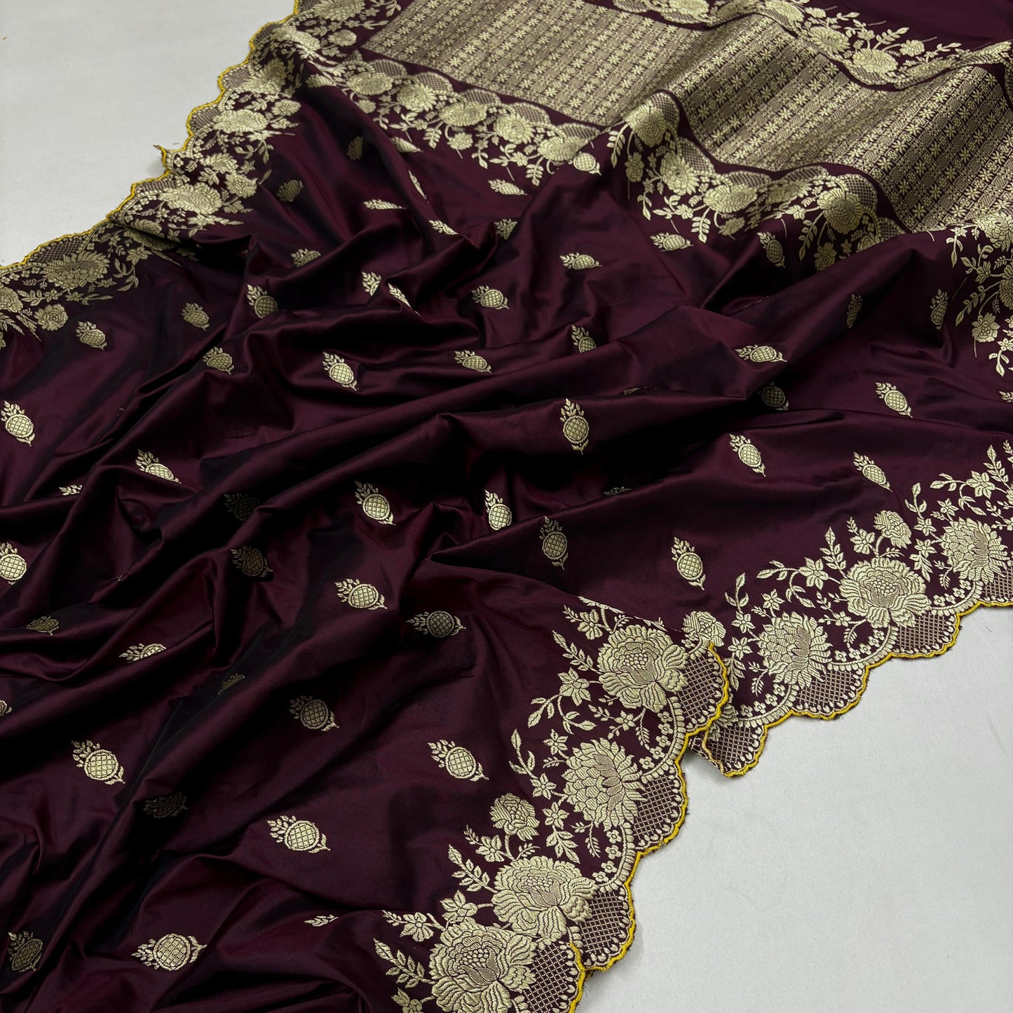 Bishakha | pure katan silk Banarasi saree