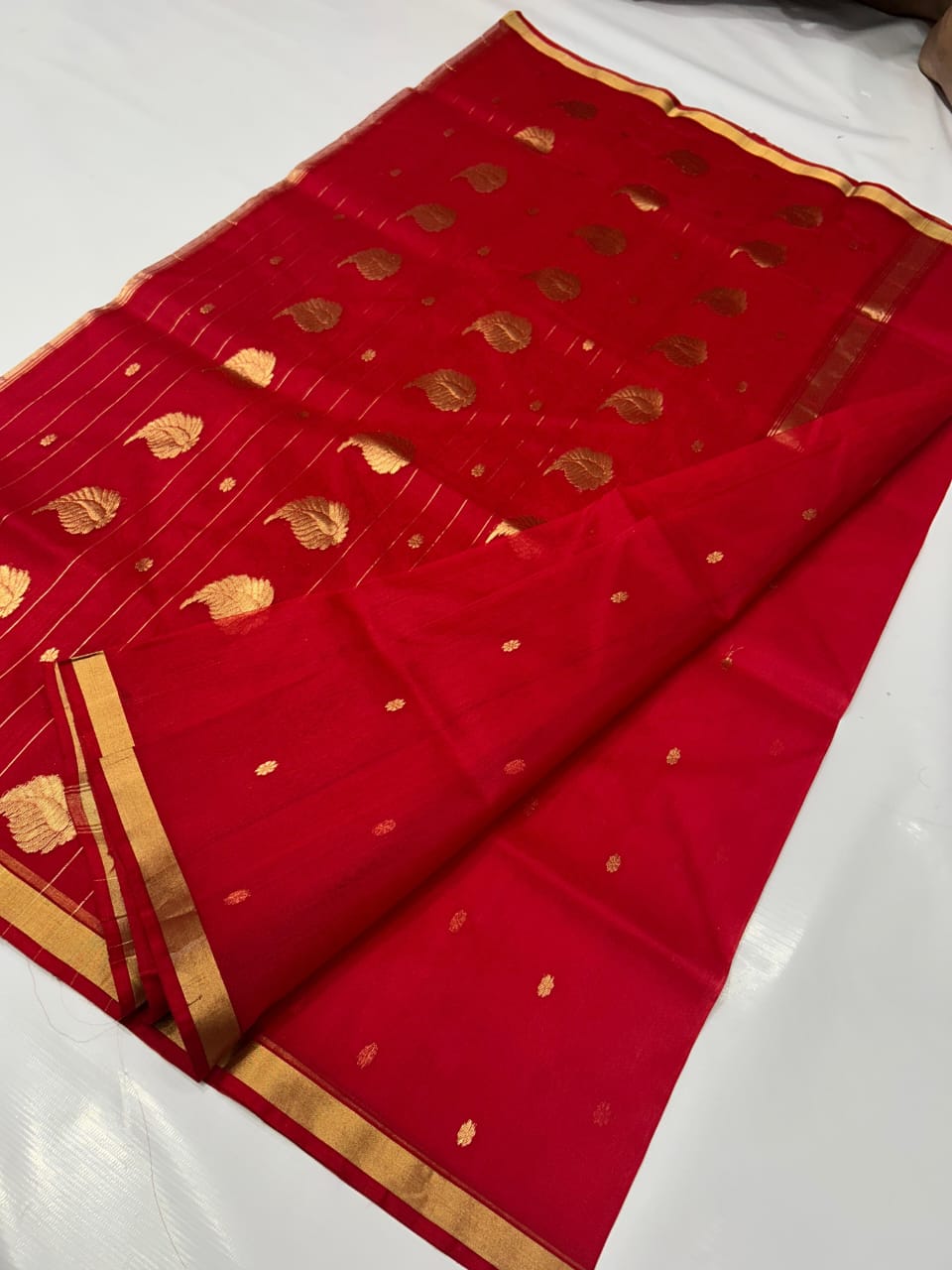 Chandrajyoti | Katan Silk Chanderi Saree