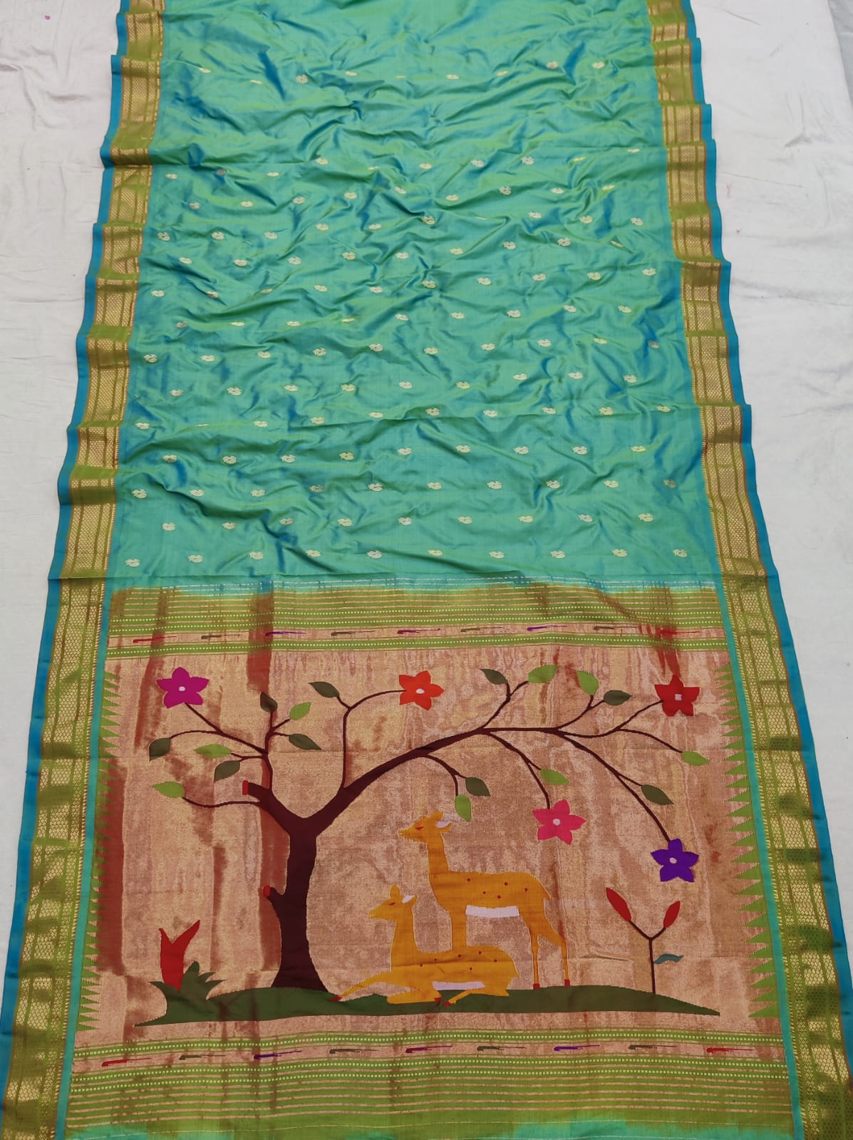 Preetha | Pure Silk Handloom Paithani