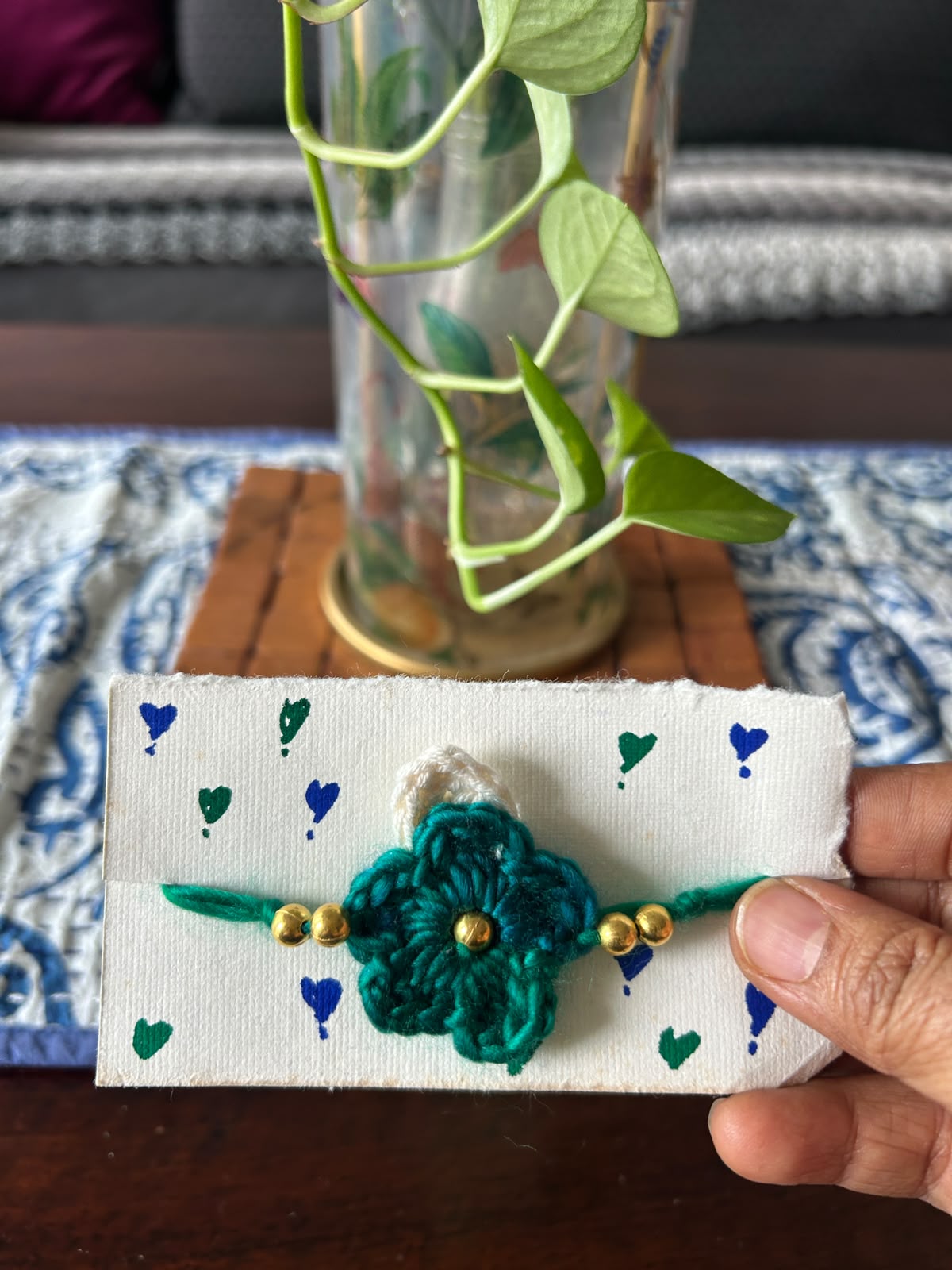 Cashmina | Crochet Rakhi