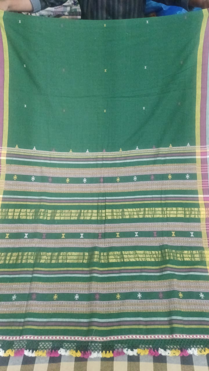 Bhringesh | Kala Cotton Bhujodi Saree