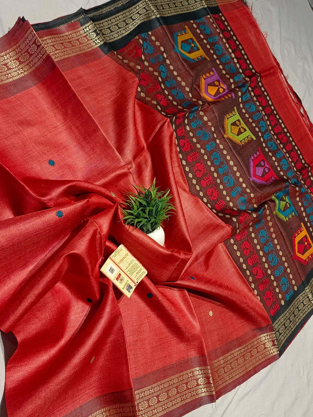 Minita | Tussar Dolabedi Saree