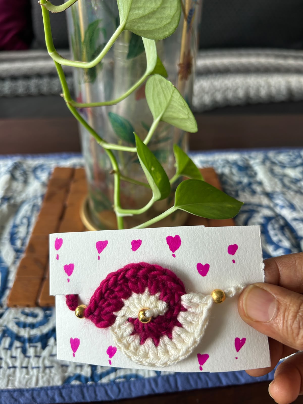 Carthik | Crochet Rakhi