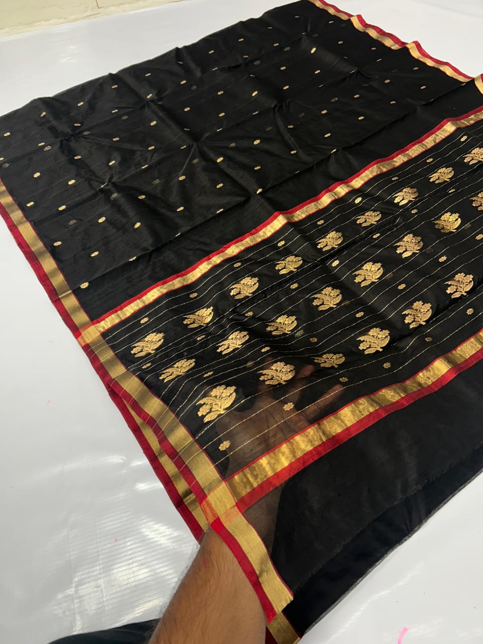 Chandrasana | Katan Silk Chanderi Saree