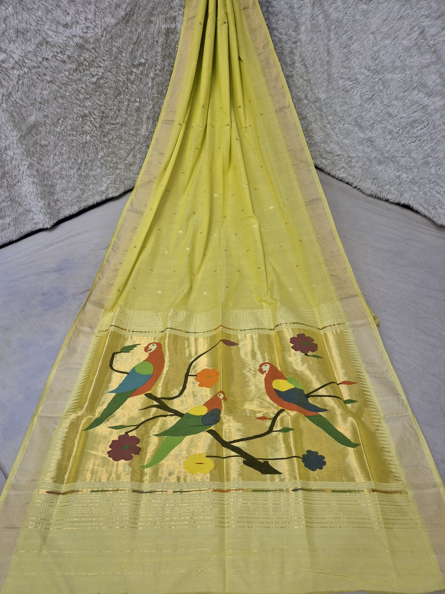 Priyanka | Cotton handloom paithani