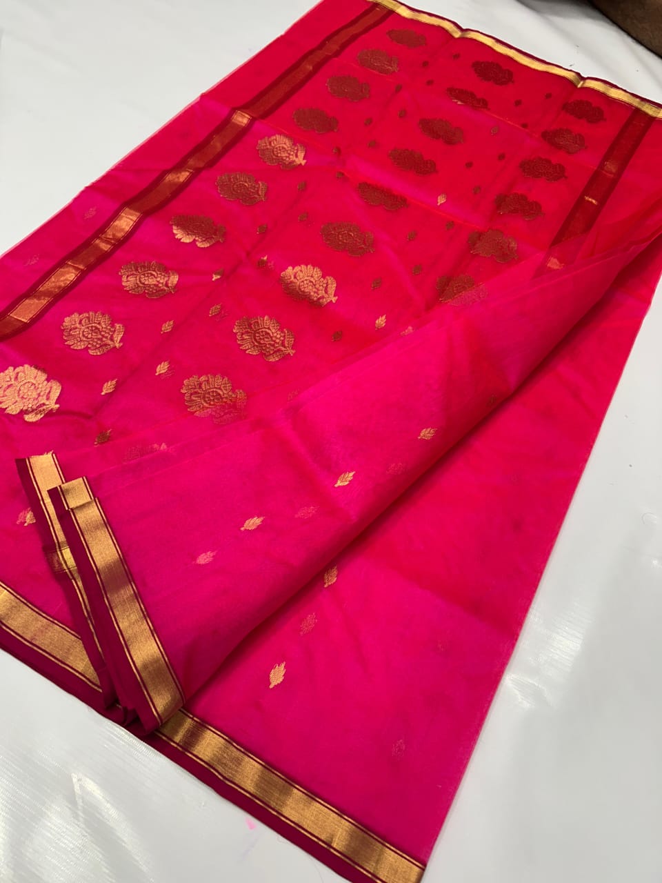 Chandramukhi | Katan Silk Chanderi Saree