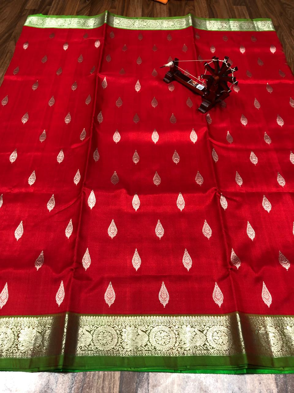 Hina | pure silk venkatagiri saree