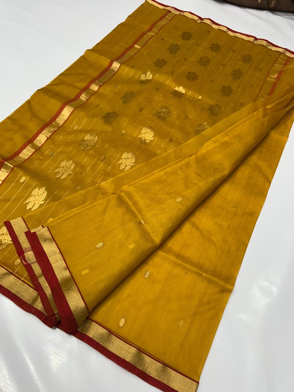 Chandravali | Katan Silk Chanderi Saree