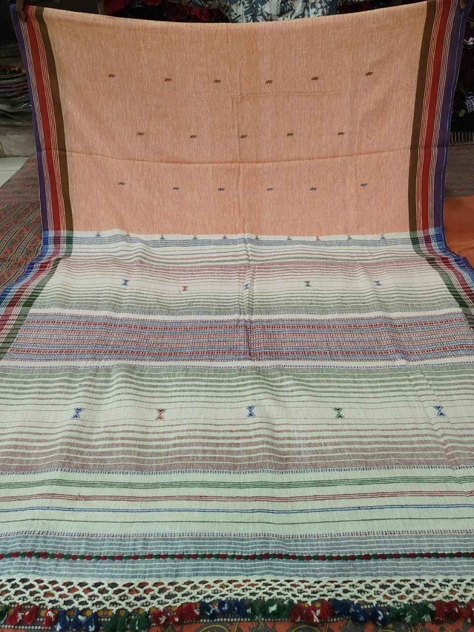Asti | kala cotton bhujodi saree