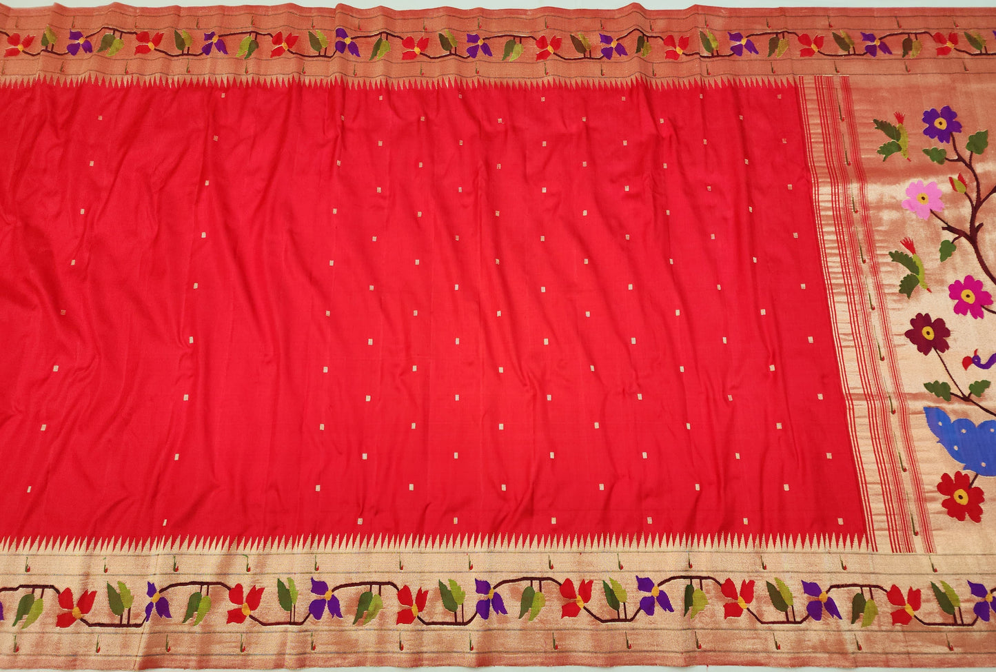 Palash | Pure Silk Handloom Paithani