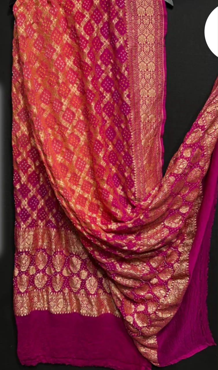Bandish | Nim Zari Bandhej Dupatta