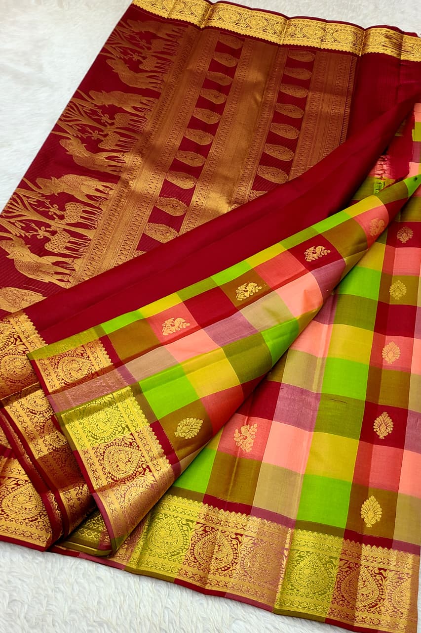 Kashish | 2g Kanchipuram silk saree
