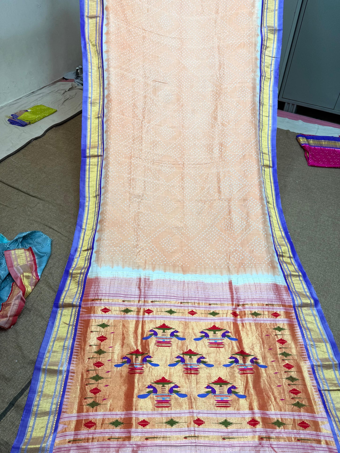 Prinka | bandhni paithani